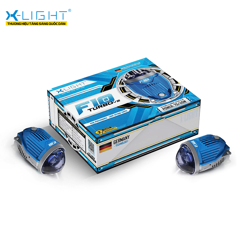 ĐÈN BI GẦM X-LIGHT F10 TURBO V2